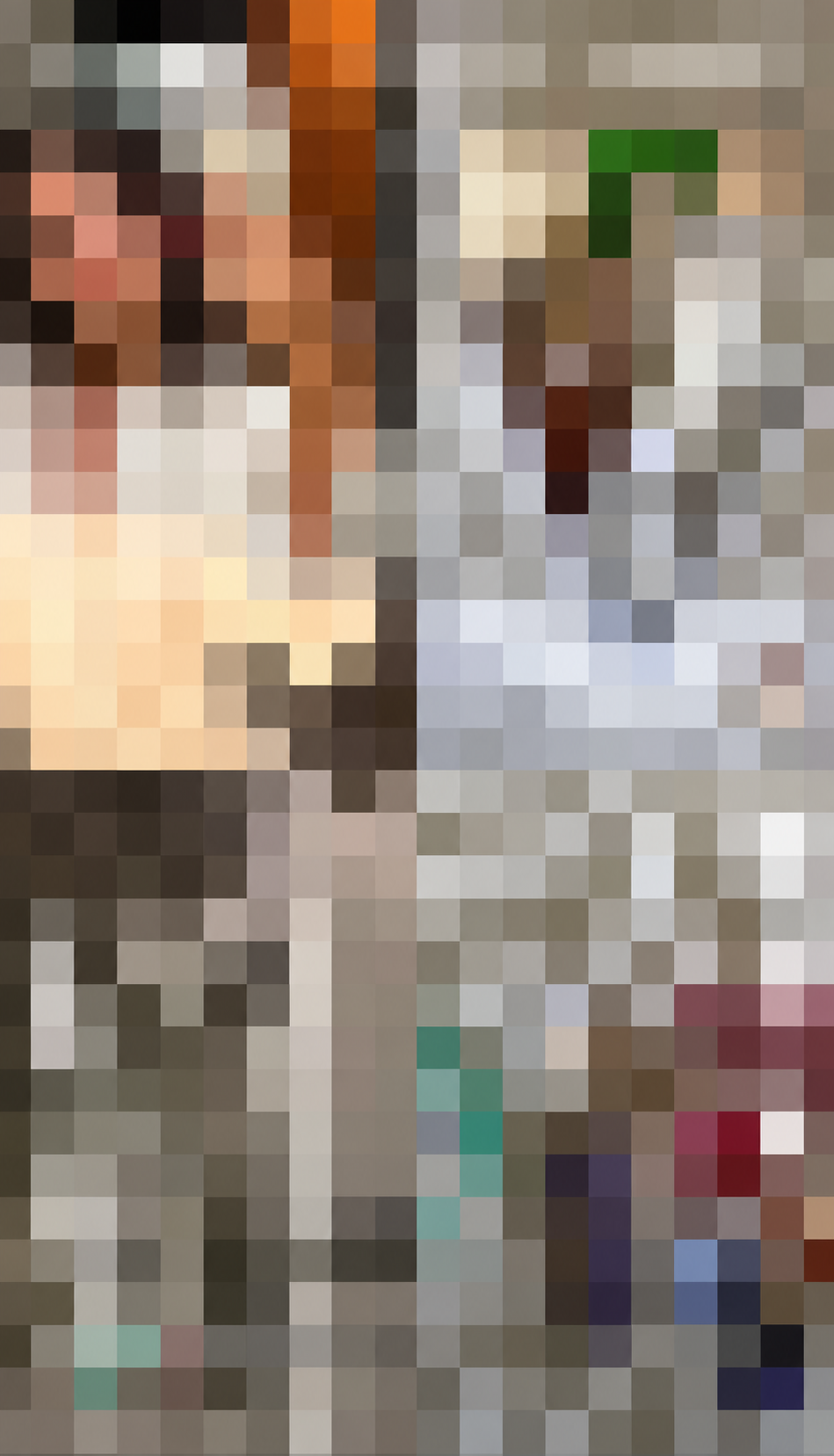 MIRROR — pixelated TikTok screenshot 1